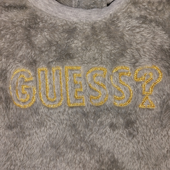 Guess Furry Sweatsuit, Girl's 18M, EUC - Picture 2 of 9
